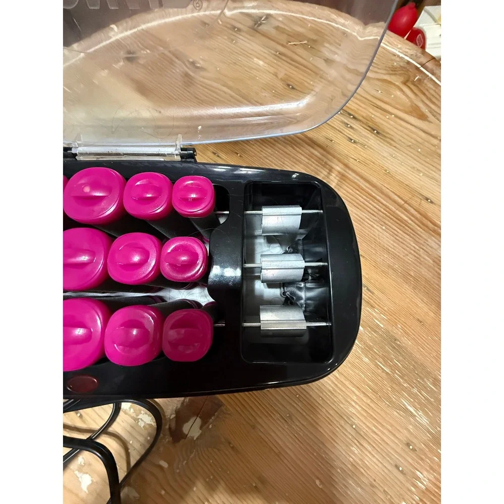 Conair Heated Hair‎ Roller Set Incomplete No Clips Tested Works